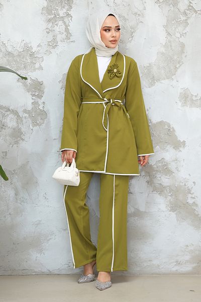 Neva Style بدلة سترة ملونة على شكل ثعبان 40051YY
