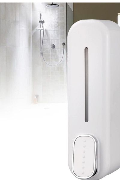 hayret sepeti Aesthetic and Practical Solution for Bathrooms: Wall Mounted Soap Dispenser