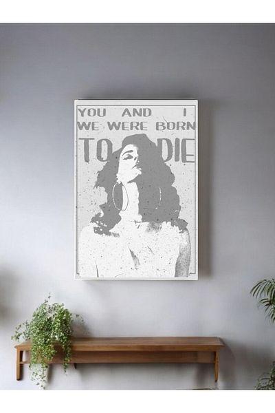 Major Selection Tablou din lemn Lana Del Rey 20 x 30 cm Model 16
