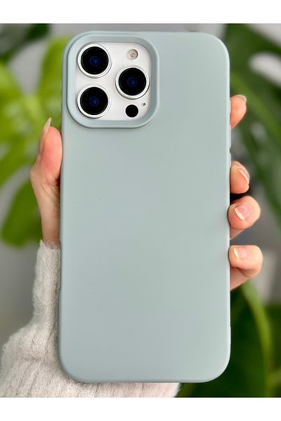 Go Aksesuar حافظة إطلاق من السيليكون المرن المقاوم للبقع مع مخمل داخلي متوافق مع هاتف Iphone 16 Promax