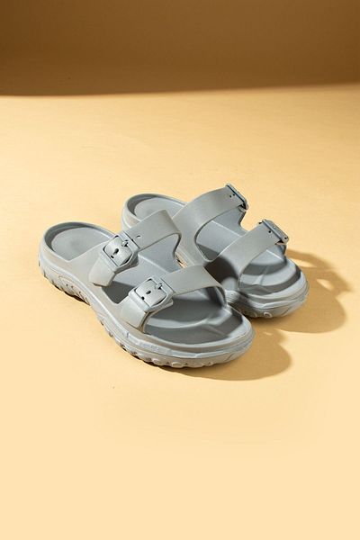 Pembe Potin Γκρι πέδιλα Eva Unisex - Άνετα παντόφλες θάλασσας, παραλίας, για γιατρό και νοσοκόμα
