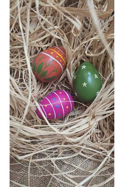 ekinoksart Paskalya Yumurtası,3'lü Renkli Paskalya Yumurtası, Easter Egg
