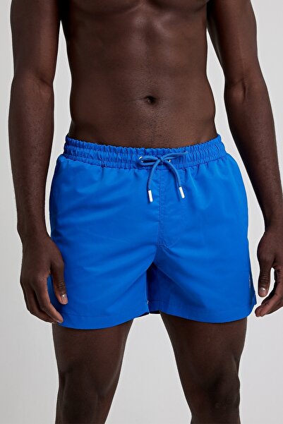 MADZEYMODA Ανδρικά σορτς μπλε μπλε με επένδυση Premium LS-95093