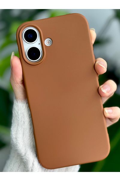 Go Aksesuar حافظة إطلاق من السيليكون المرن المقاوم للبقع مع مخمل داخلي متوافق مع هاتف Iphone 16