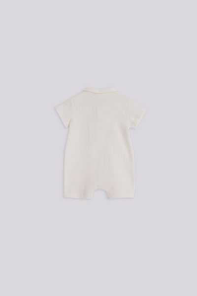 Gb Bayb Layette Bg Store Baby Boy Ecru Jumpsuit