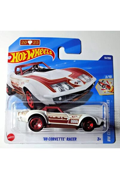HOT WHEELS 2025 Tekli Araba 69 Corvette Racer 2/10
