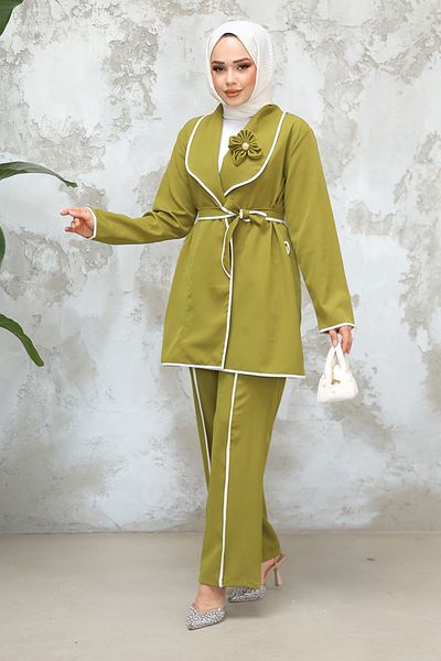Neva Style بدلة سترة ملونة على شكل ثعبان 40051YY