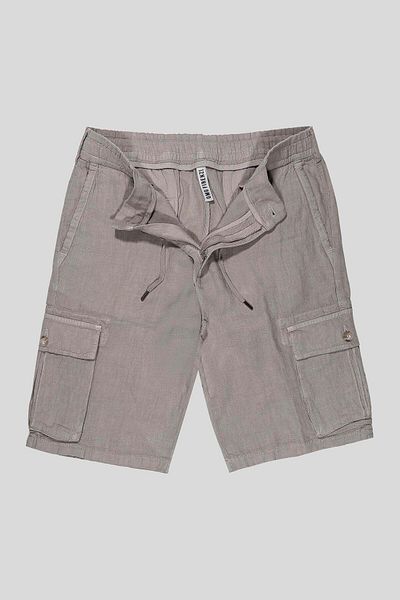 GMG FIRENZE Cargo Model 100% Linen Men's Shorts