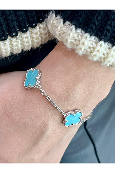 Louis Gökyüzü mavisi van cleef bileklik