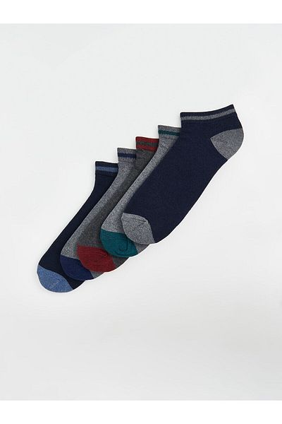 LC Waikiki Color Blocked Ανδρικά Μποτάκια Κάλτσες 5 τεμαχίων