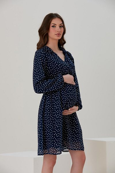 LİYACA Maternity Chiffon Dress