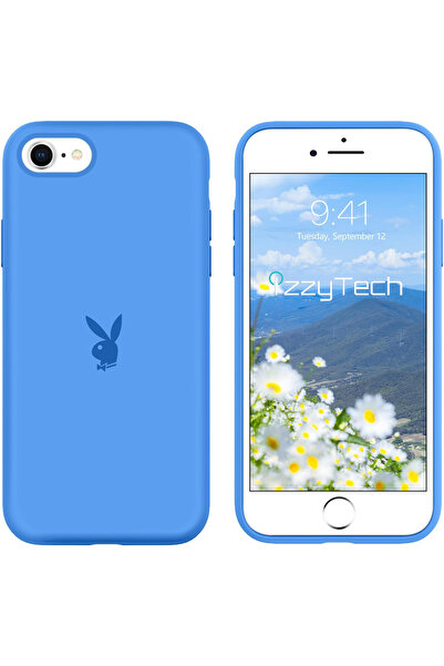 izzytech Playboy Logo Silicone Case for iPhone Se (2020), iPhone Se (2022) 7 ...