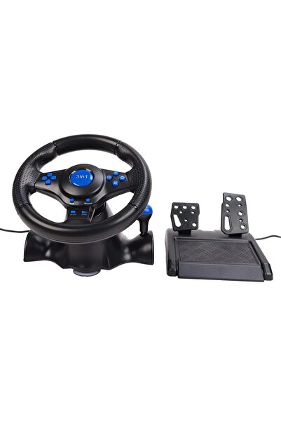 SFL Product 3'ü 1 Arada Oyun Yarış Direksiyonu, Çok İşlevli 180 Derece Dönüş,...