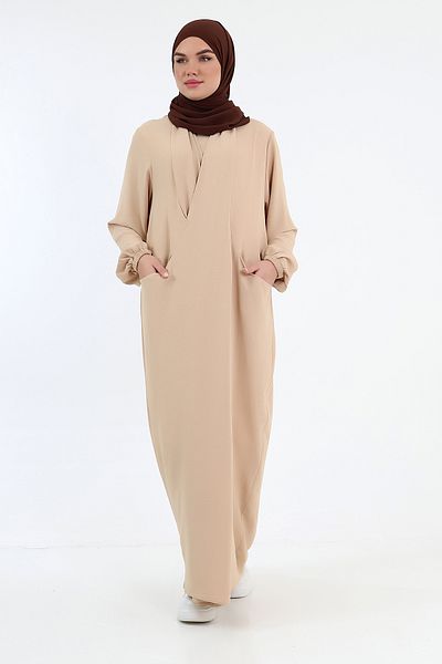 Berel Moda Bihter Cross Dress Stone Color