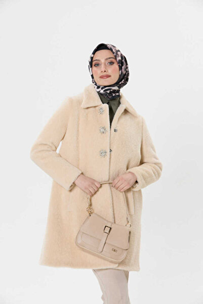 Setrms Taş Detaylı Angora Kaban