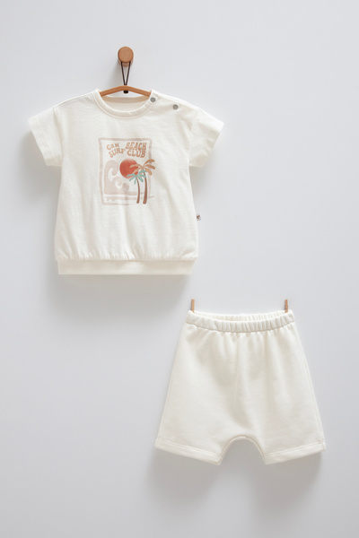 Caramell %100 Pamuk Erkek Bebek Takımı (3-18 AY ARASI)