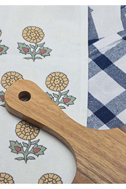 HomeTarz Akasya Kesme Tahtası - Dikdörtgen Kesim Tahtası - 45 CM