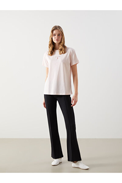 LC Waikiki Black Elastic Waist Women's Sweatpants