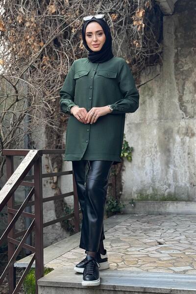 Kayra Ceket Ky-a24-73013 Yeşil