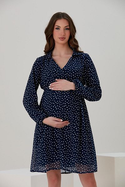 LİYACA Maternity Chiffon Dress
