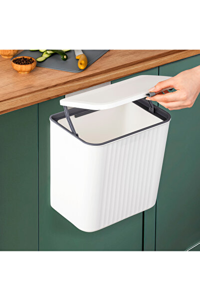 Cosiness Fence Directional Hanging Trash Can 12.5 Lt.