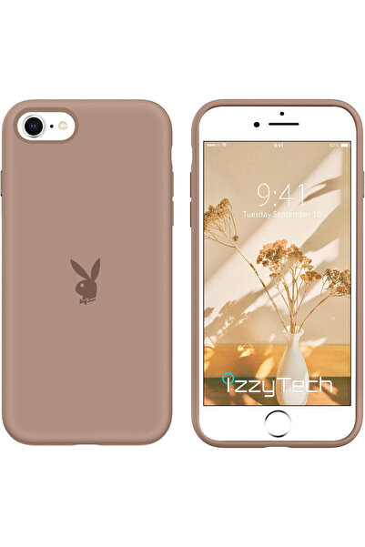 izzytech حافظة سيليكون بشعار Playboy لهاتف iPhone SE (2020)، iPhone SE (2022)...