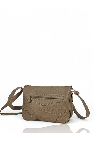 MOTTO Soft Leather Multi-Compartment Women's Bag