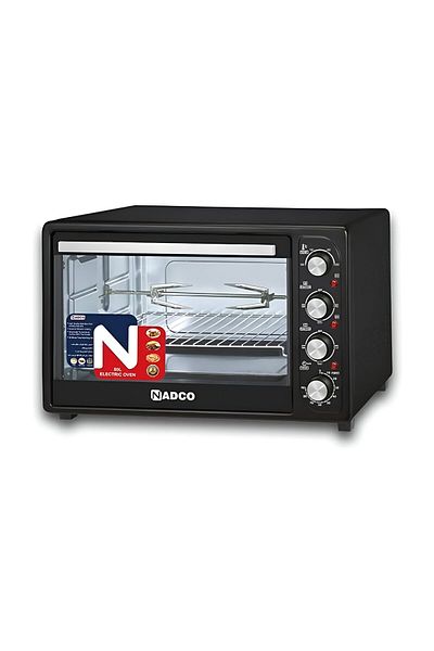 Nadeco Nadco Electric Oven with Grill 66L Black NC-66EOF