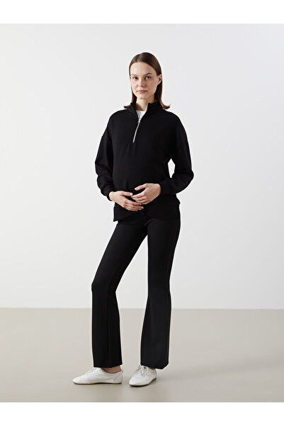 LC Waikiki Beli Lastikli Karın Panelli Hamile Eşofman Altı (S5)