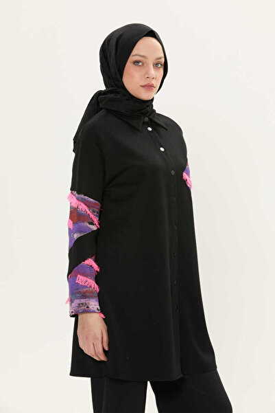 Setrms Jakar Kombinli Püskül Detaylı Tunik