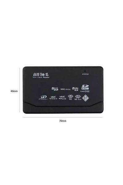 KTYRA52 USB 2.0 Sd-Mmc-Micro Sd 4in1 Multi Card Reader (4767) - Lisinya