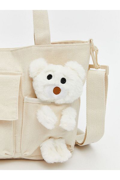 LC Waikiki New Season Plush Toy Detailed Girl's Shoulder Bag - S5Jh60Z4