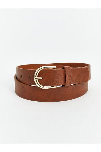 LC Waikiki Δερμάτινη Γυναικεία Ζώνη Look