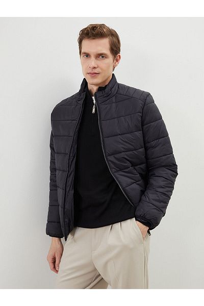LC Waikiki Lcwk Standard Mold Stand Collar Men's Puffer Jacket