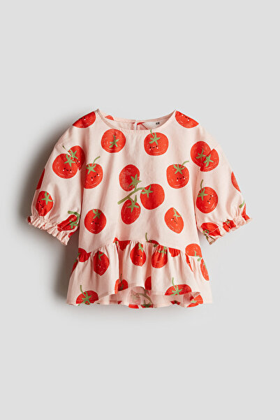 H&M Peplumlu Bluz
