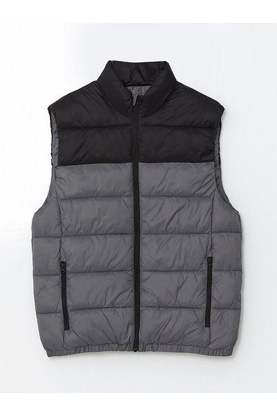 LC Waikiki Lcwk Slim Fit Stand Collar Men's Puffer Vest