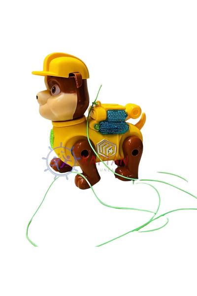 SUDESA OYUNCAK 15 CM PİLLİ IŞIKLI MÜZİKLİ YÜRÜYEN SARI KÖPEKÇİK 039-1-2