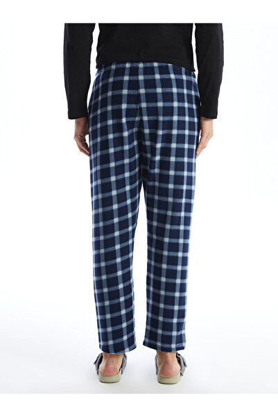 LC Waikiki Peak Yeni Sezon Standart Kalıp Ekose Polar Pijama Alt