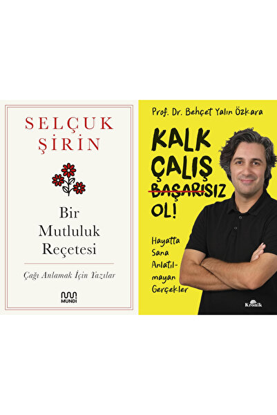 MUNDİ Bir Mutluluk Reçetesi+Kalk Çalış Başarısız Ol