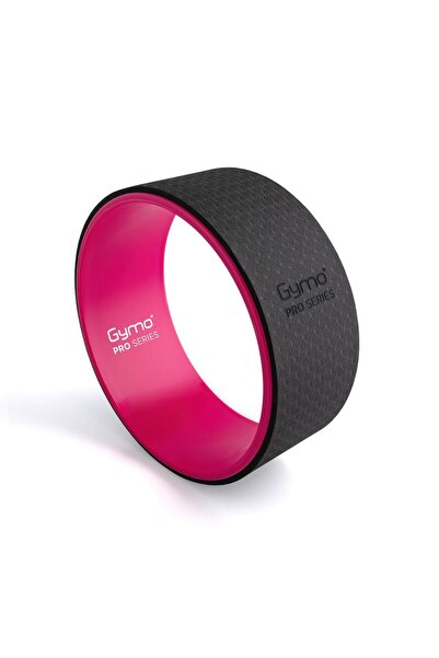 Gymo Pro Series Yoga Pilates Tekerleği Yoga Wheel 33cm Pembe X Siyah