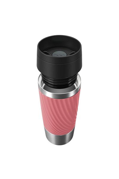TEFAL Travel Mug Easy Twist 0.36 Liter Travel Thermos [Red] - 3110601338