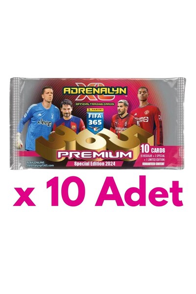 BAŞEL Panini Fifa 365 Premium 2024 Card 2024 10 X 10 Pieces