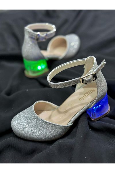 Surpie Shoes Lighted Children's Heeled Shoes, Children's Heeled Shoes, Children's Evening Dress Shoes