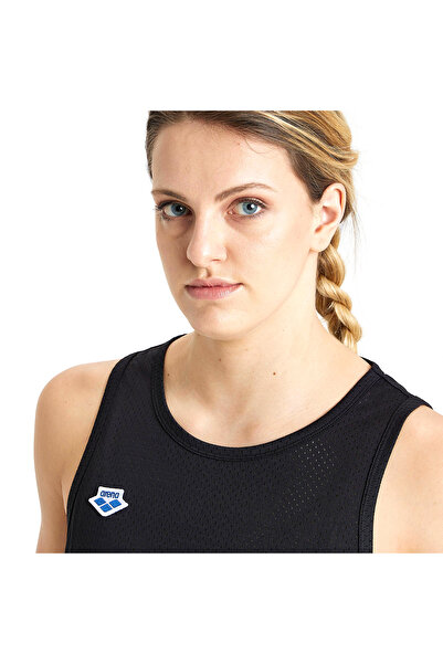 ARENA Icons Tank Top Mesh Γυναικείο T-Shirt σε μαύρο casual στυλ 005107552