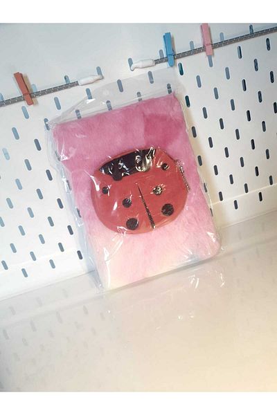 Mikro Antkırtasiyeaksesuar Plush Notebook with Wallet