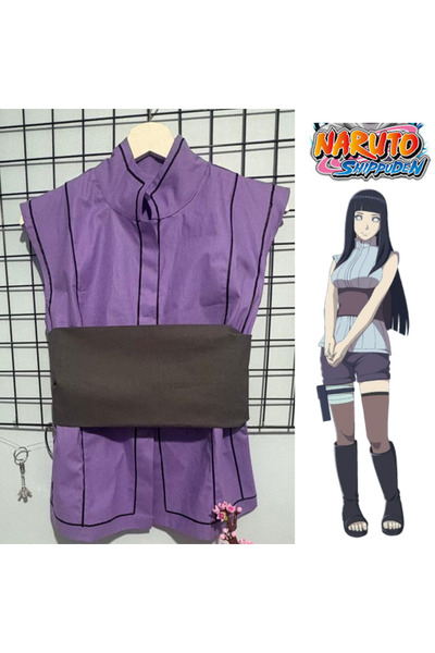 galaxyboutique Naruto Hİnata Cosplay Kostüm