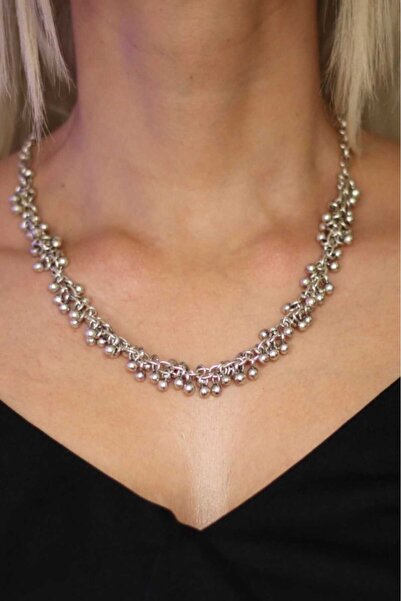 Uniquetrenders Kadın 925 Ayar Gümüş Kaplama Kolye Etnik Antik Otantik Tasarım...