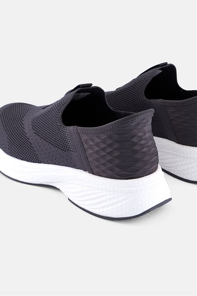 RBX Men Slip On Training Shoes, Dark Grey