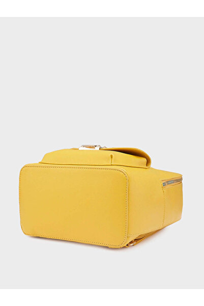 Caprese Rabina Women Shoulder Bag|daily Use Backpack For Women |medium| Yellow