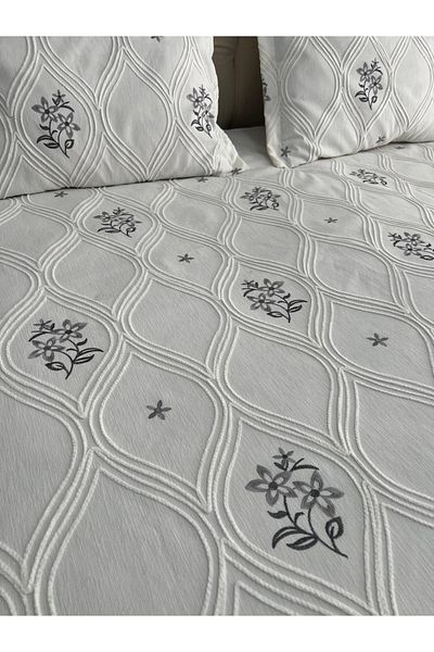 Çeyiz Bahçesi Princess Double 3 Piece Bedspread